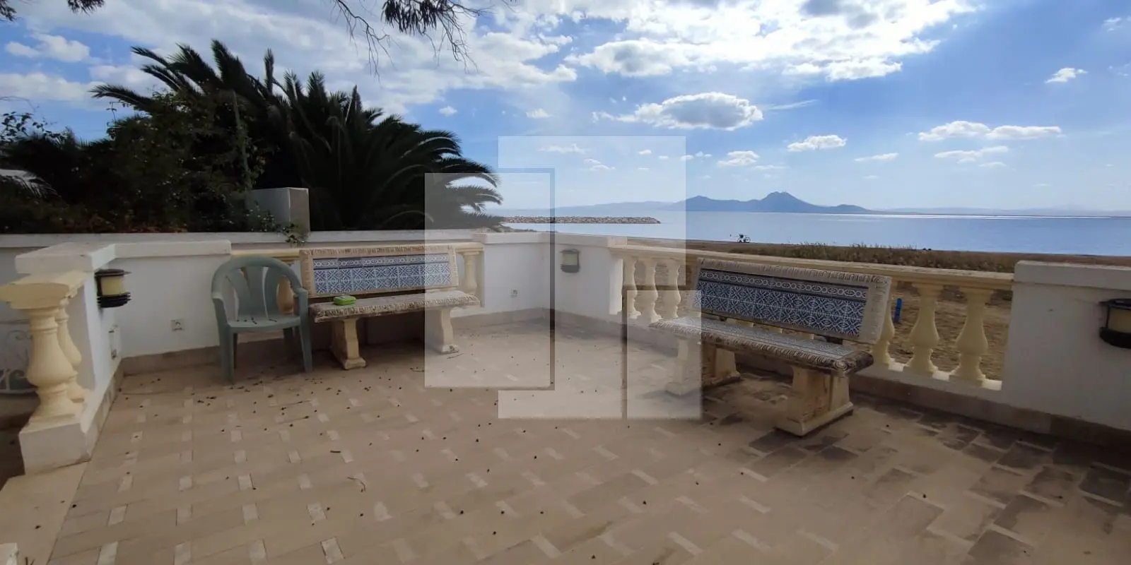 Villa S+7 avec vue sur mer, Carthage Salambo