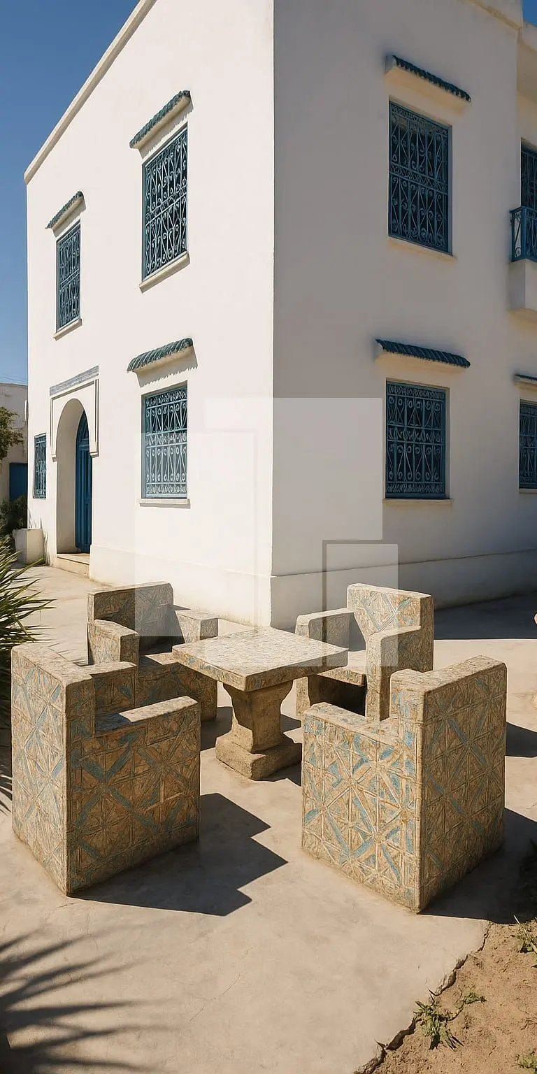 Villa S+6 sur deux niveaux, Carthage