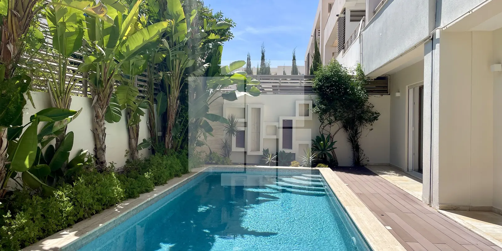 Appartement S+2 avec piscine, Gammarth