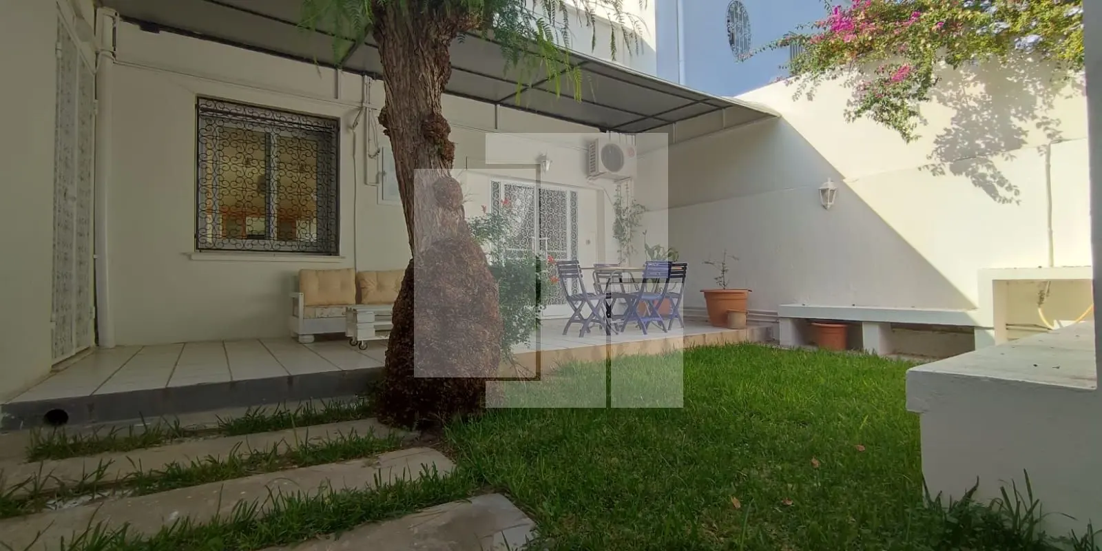 Maisonnette S+2 meublée avec jardin, Carthage Amilcar